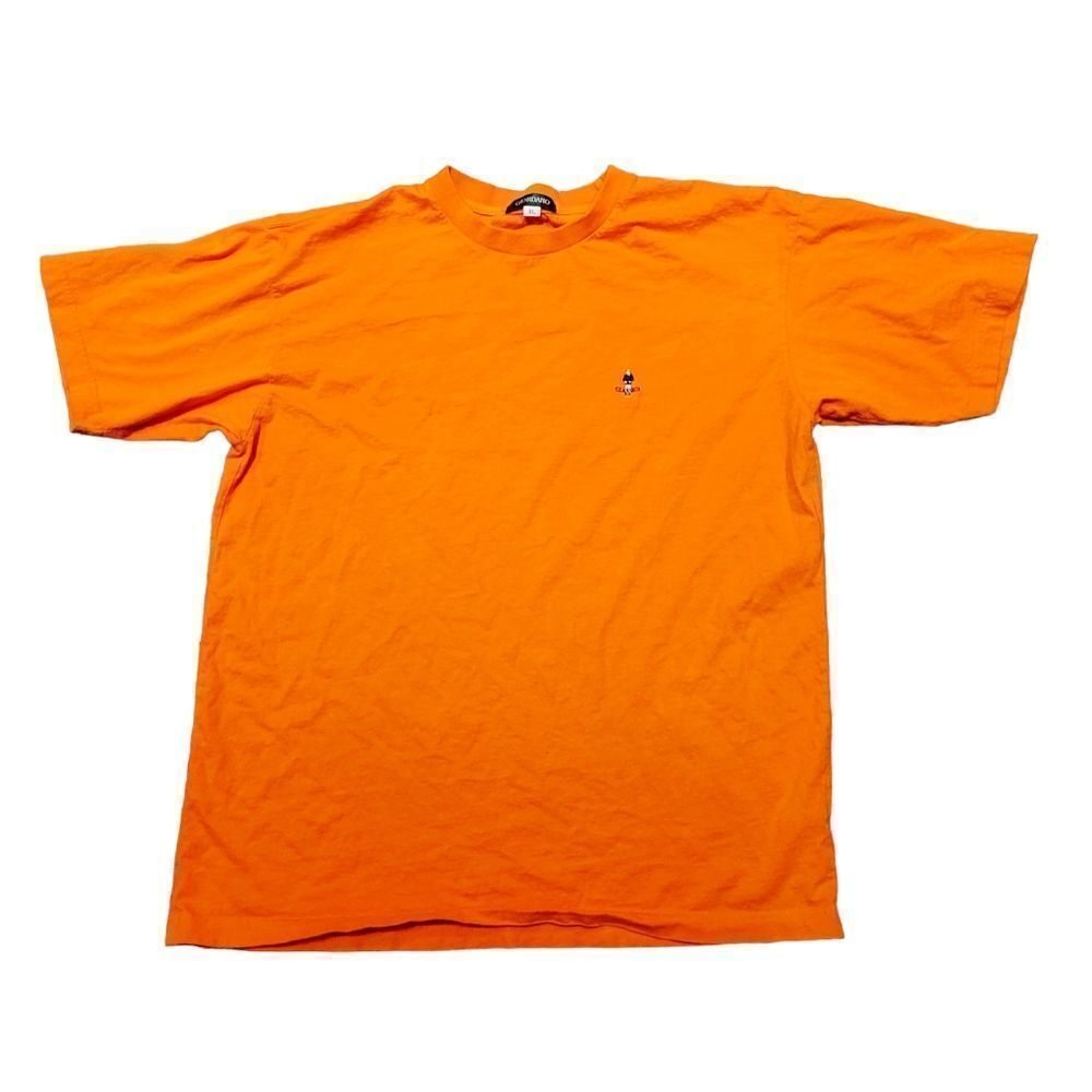 Vintage 90s orange top tee tshirt